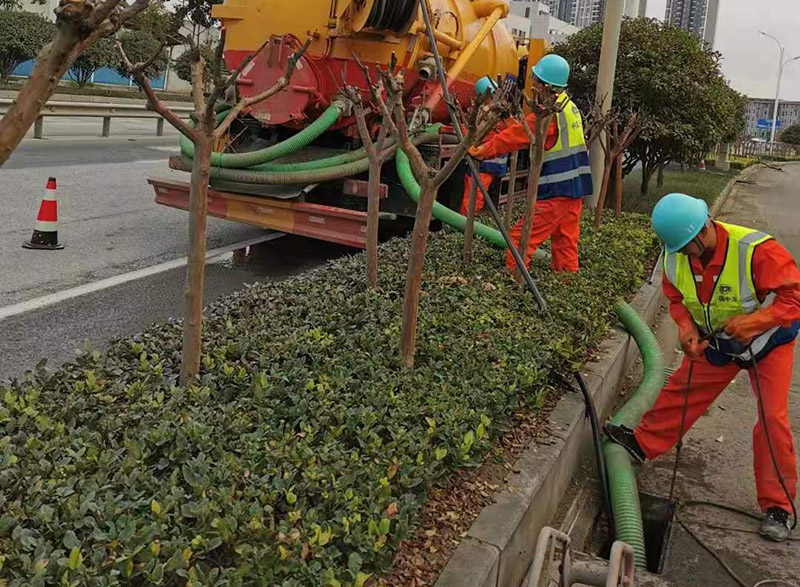 江陵市政管道清淤